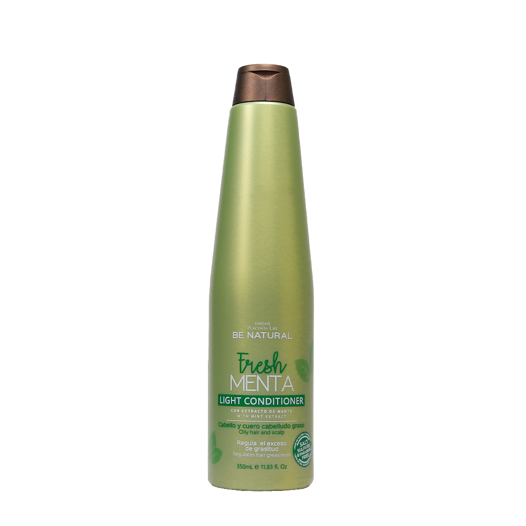 be natural Acondicionador Fresh Menta para cabellos grasos